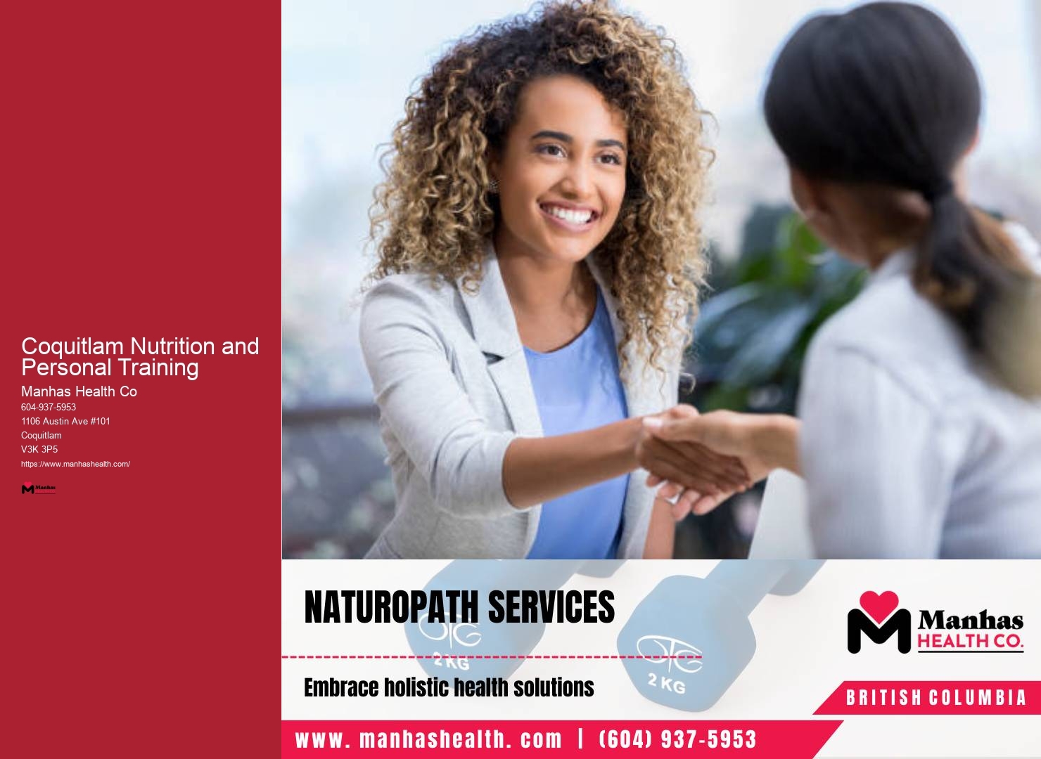 Coquitlam Nutrition and Personal Training Personal Training for Mental Wellness