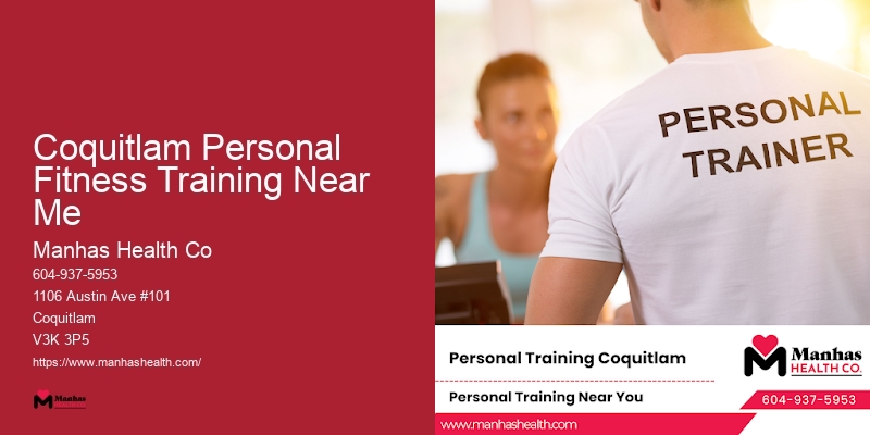 Coquitlam Personal Fitness Training Near Me
