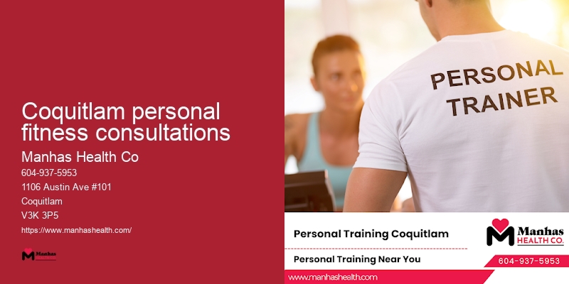 Coquitlam personal fitness consultations