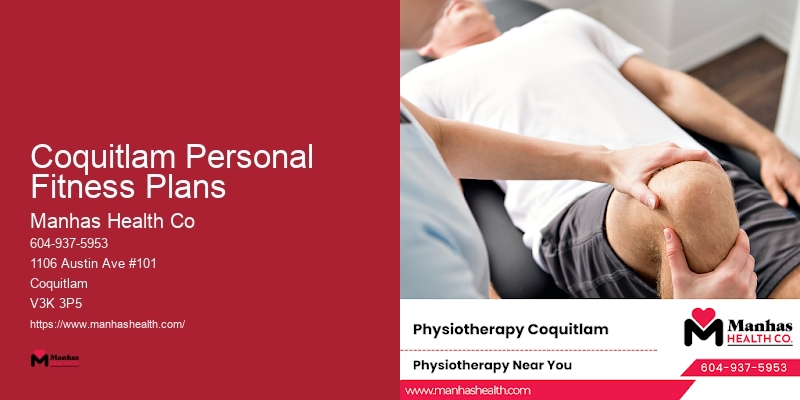 Coquitlam Personal Fitness Plans
