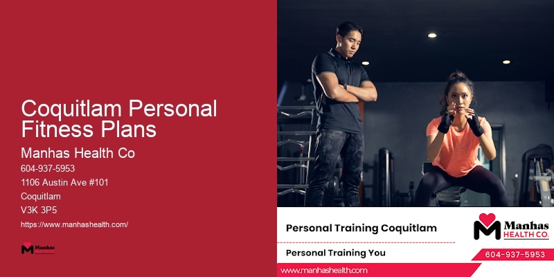 Nutrition-Based Personal Training Coquitlam Personal Fitness Plans