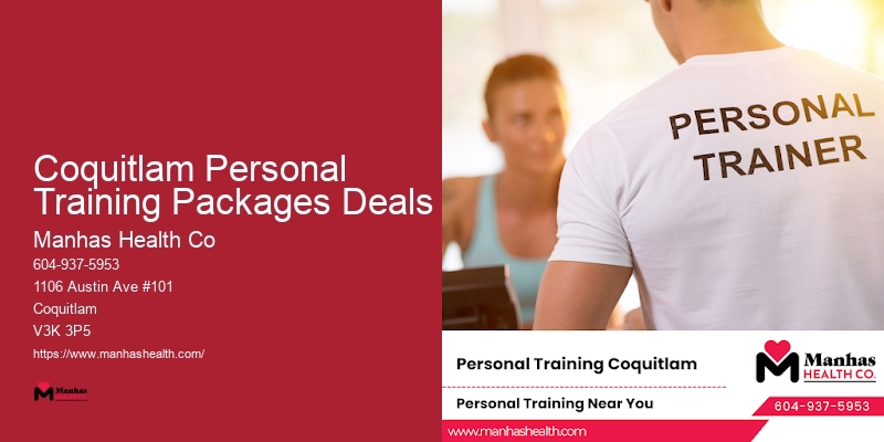 Coquitlam Personal Training Packages Deals
