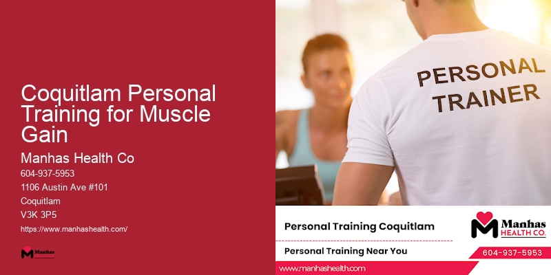 Coquitlam Personal Training for Muscle Gain