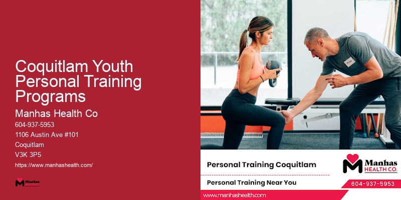 Coquitlam Youth Personal Training Programs