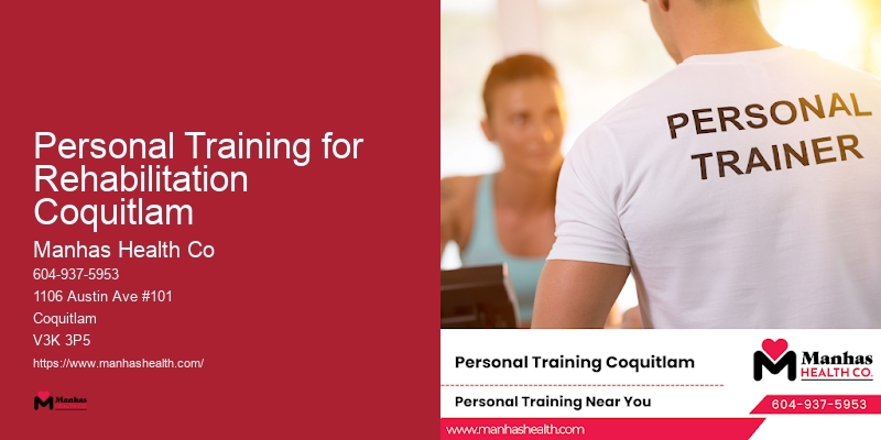 Best Personal Training Personal Training for Rehabilitation Coquitlam