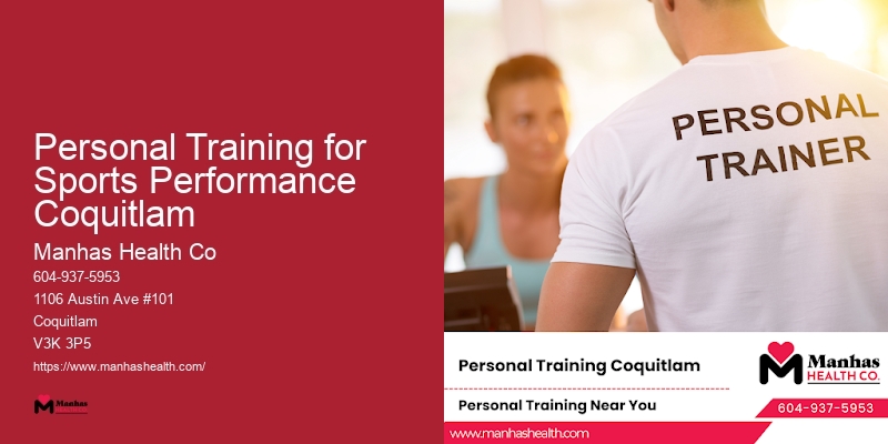 Corporate Fitness Training Programs Personal Training for Sports Performance Coquitlam