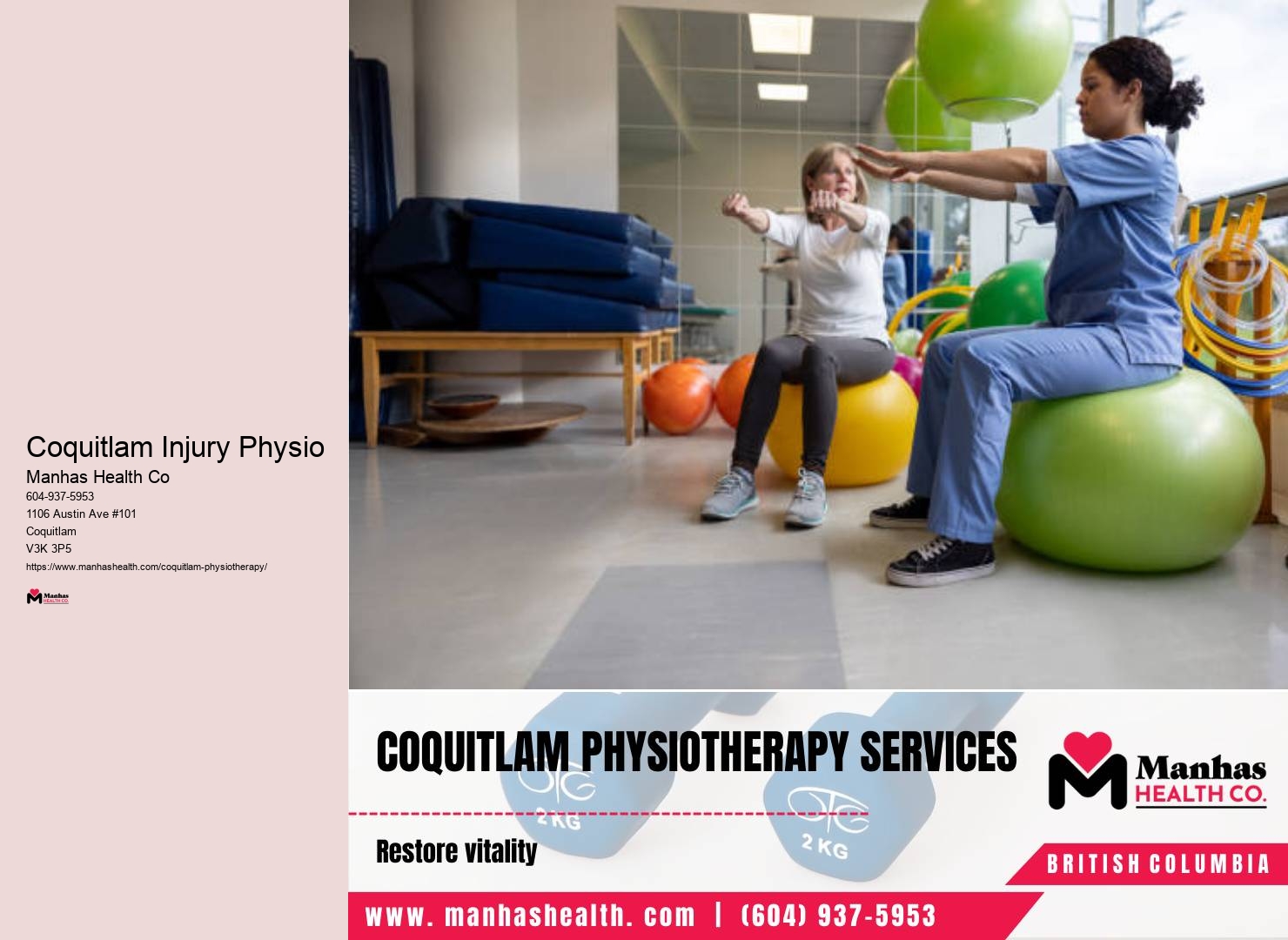 Premium Coquitlam Sports Injury Clinic