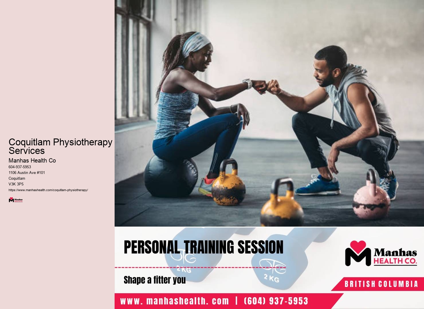 Physiotherapy for Seniors Services Coquitlam