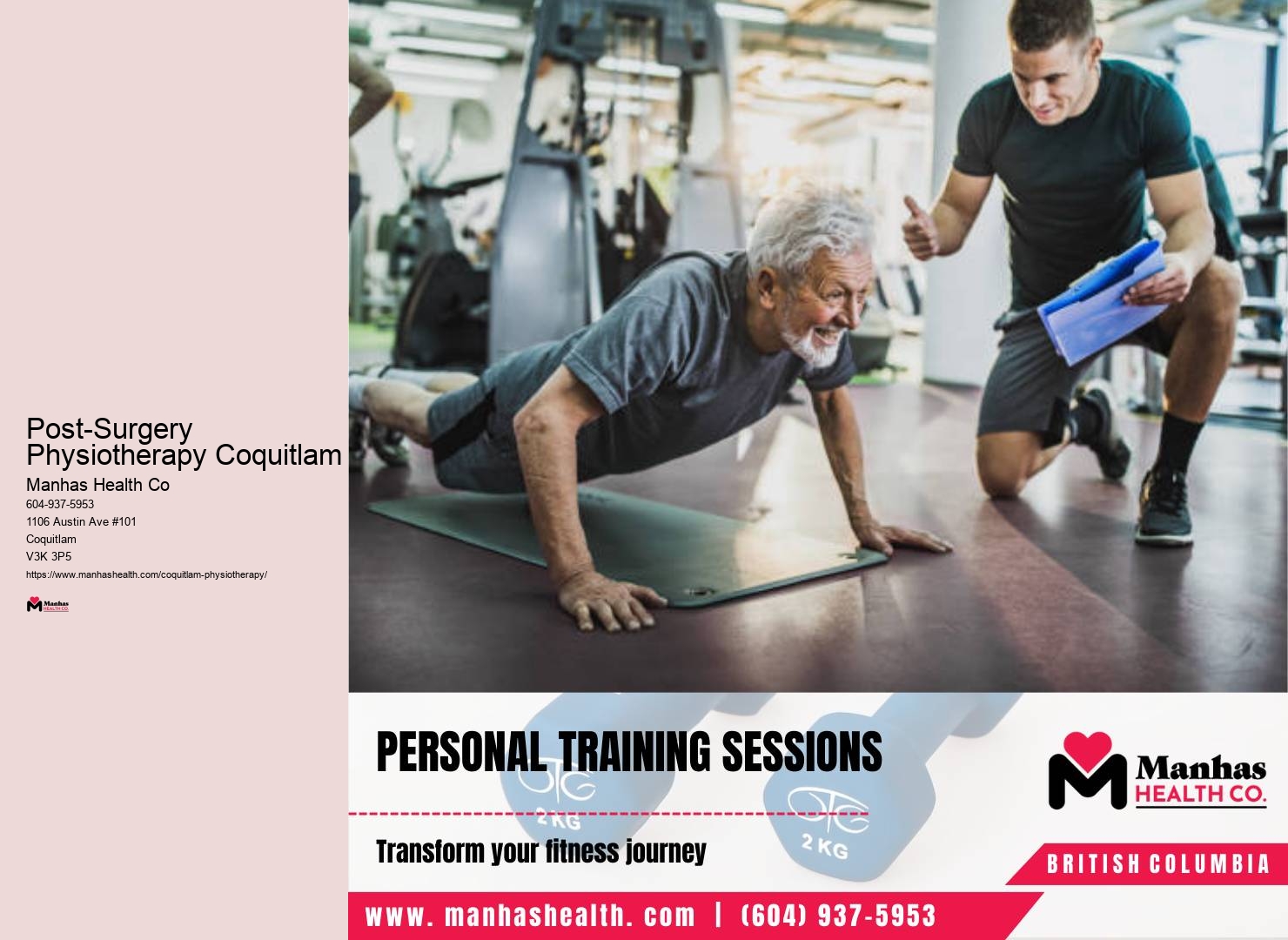 Physiotherapist Booking Coquitlam