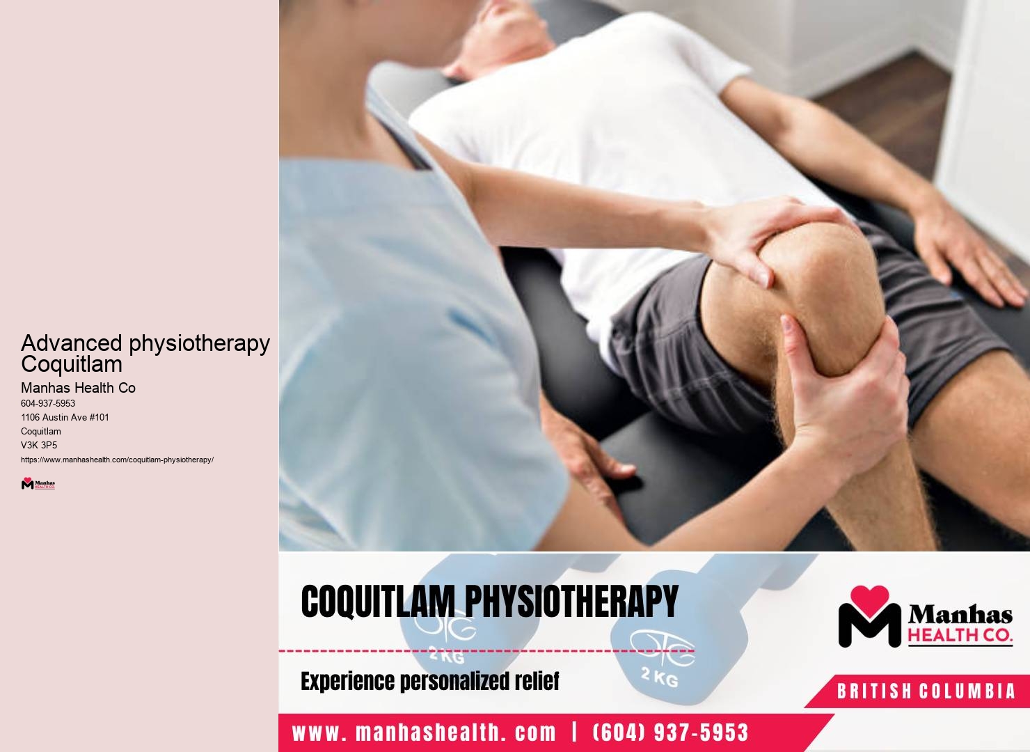 Skilled Orthopedic Physiotherapists Coquitlam