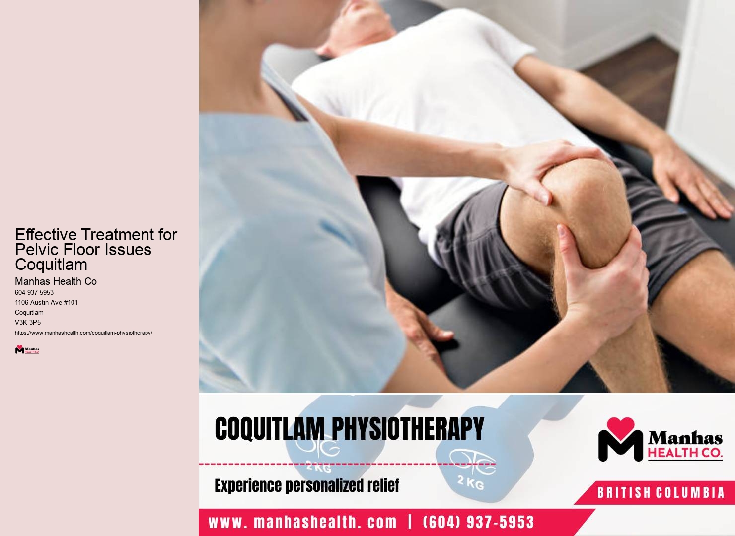 Physiotherapy Cost In Coquitlam