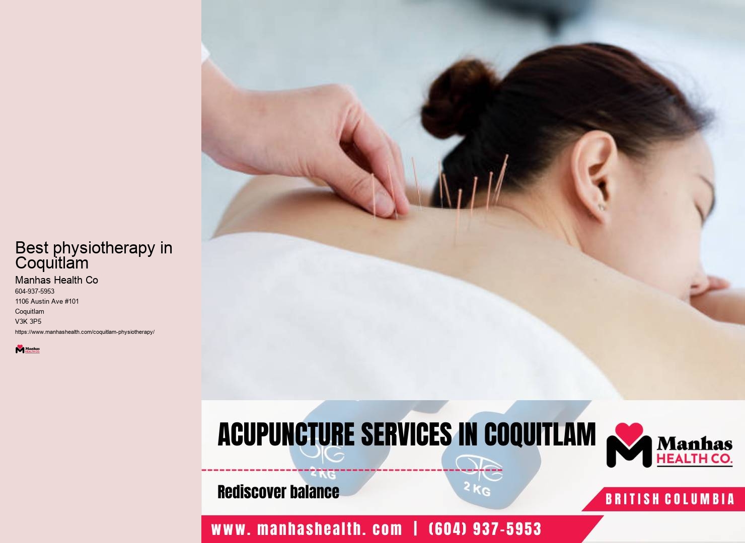 Chronic pain relief physiotherapy Best physiotherapy in Coquitlam