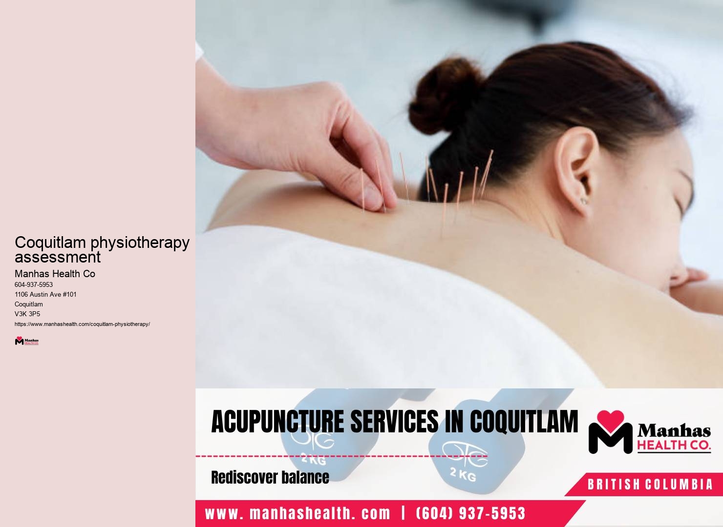 Physiotherapy for pain Coquitlam physiotherapy assessment