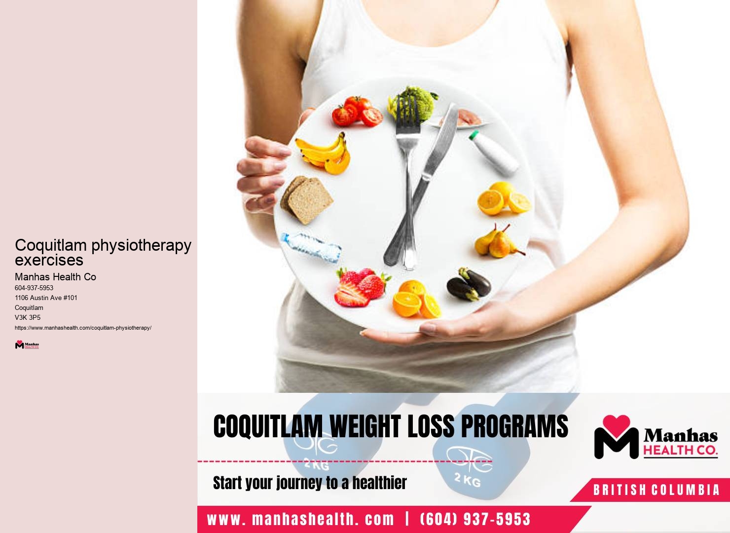 Affordable physiotherapy services Coquitlam physiotherapy exercises