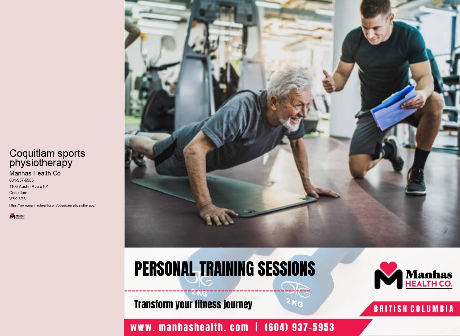 Post-surgery rehabilitation plans Coquitlam sports physiotherapy