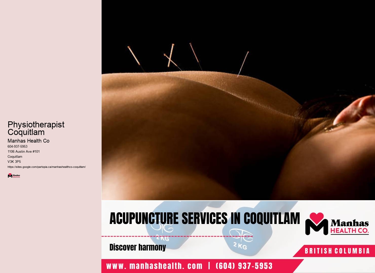 Recovery from surgery Physiotherapy Treatment Coquitlam