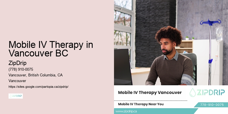 Mobile IV Therapy in Vancouver BC