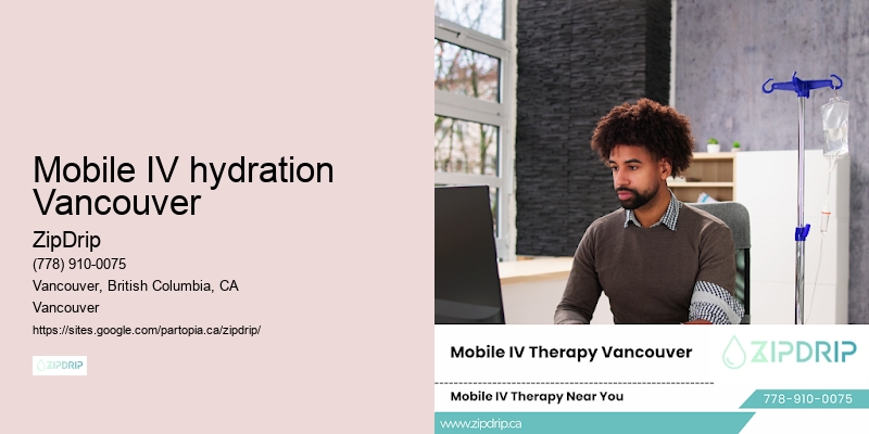 Mobile IV hydration Vancouver