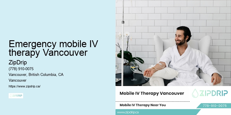 Emergency mobile IV therapy Vancouver