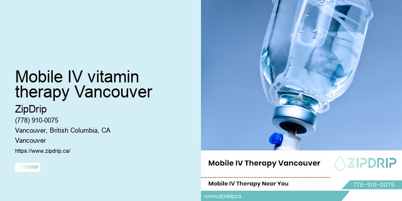 Mobile IV vitamin therapy Vancouver
