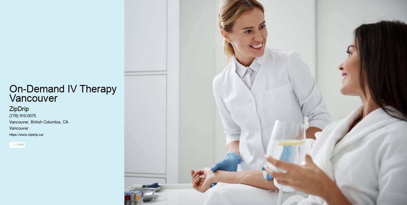 On-Demand IV Therapy Vancouver Mobile IV Health Support