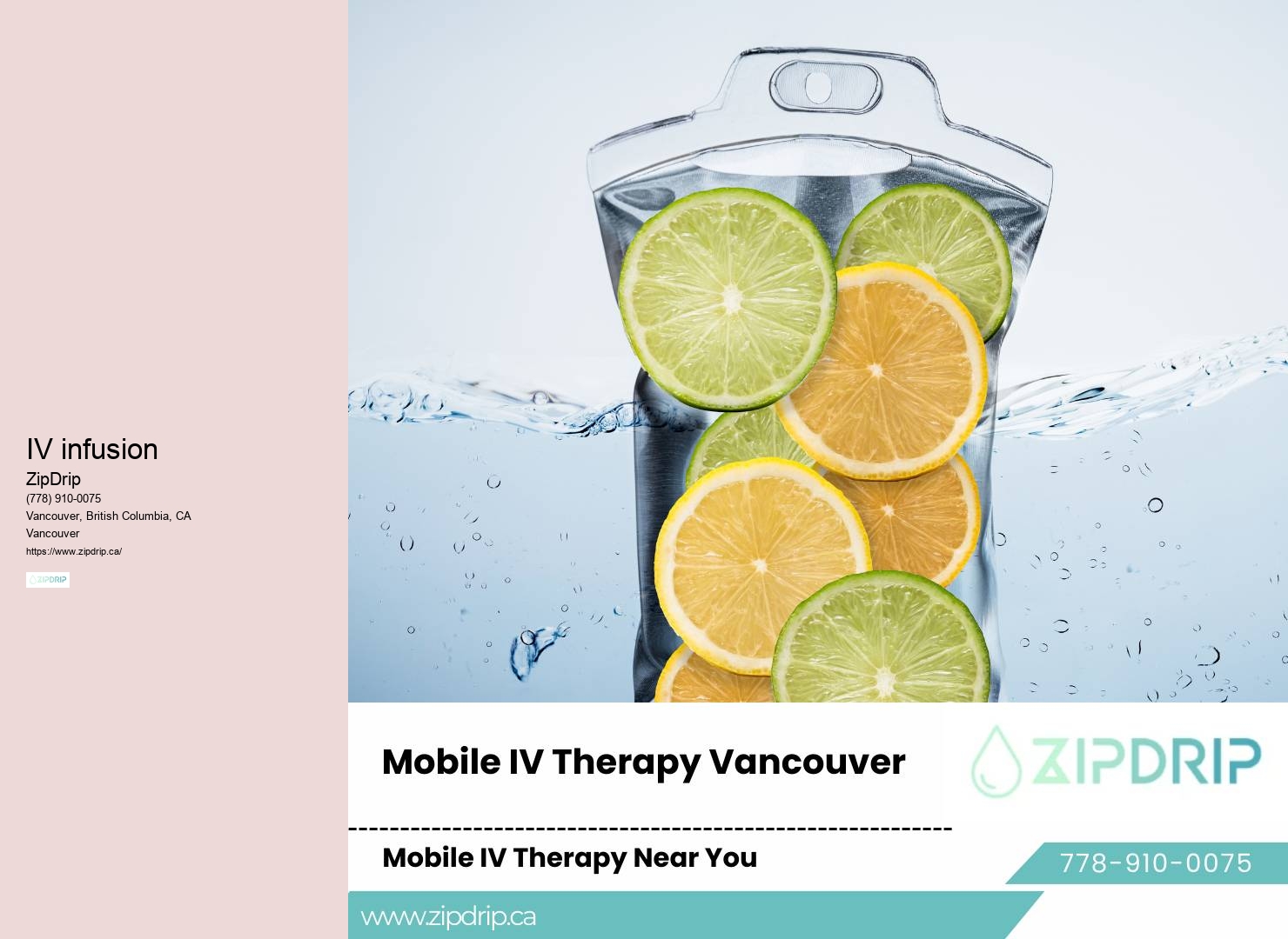 IV hydration on wheels