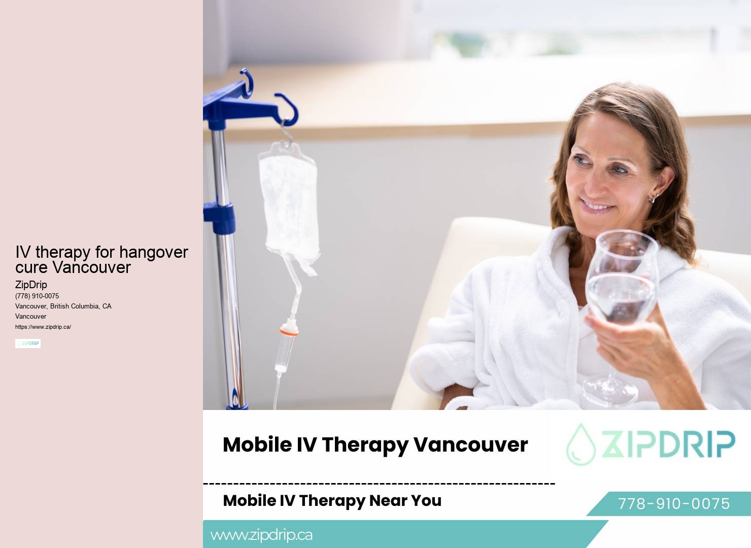 Mobile IV hydration for post-workout recovery in Vancouver