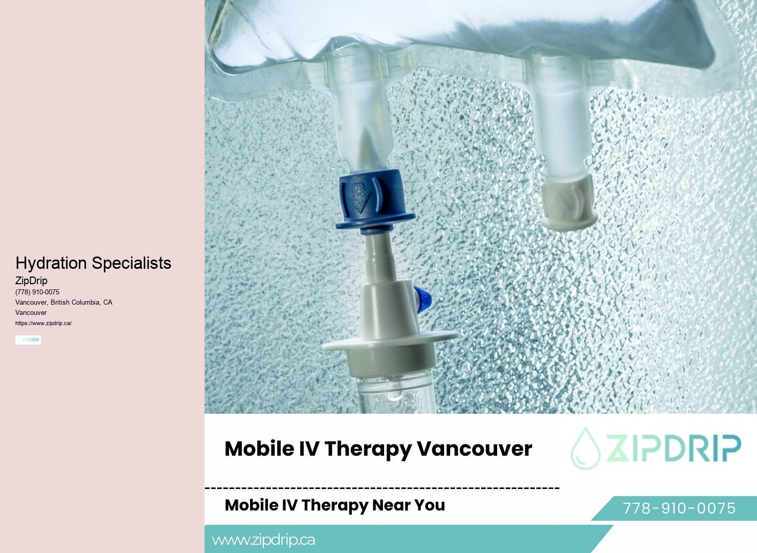 IV Therapy for Refreshment