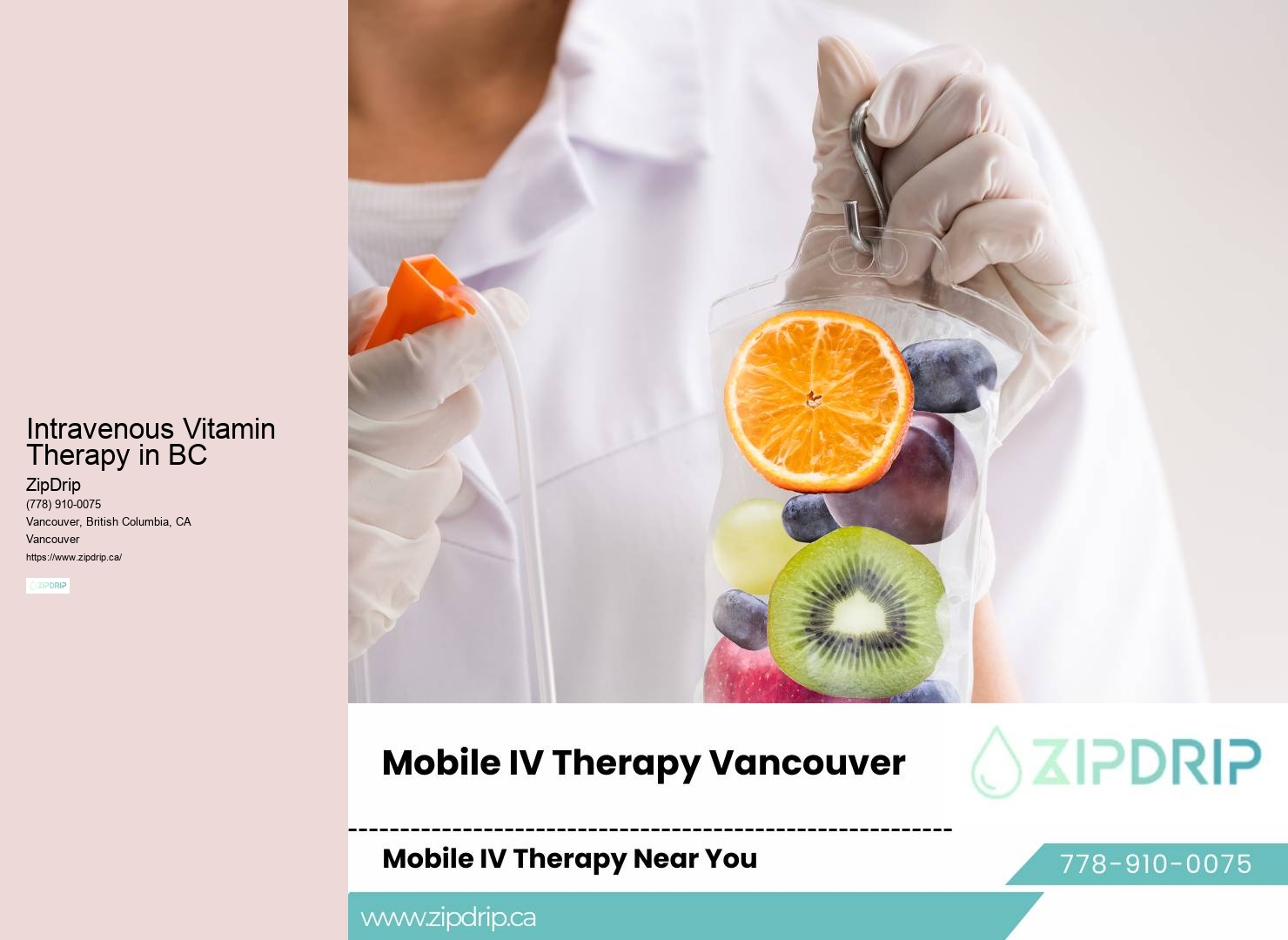 Vancouver IV Vitamin Infusion