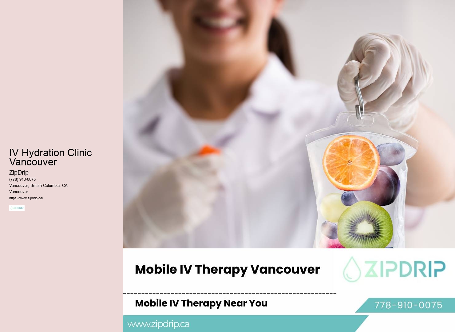 Vancouver IV Drip Infusion