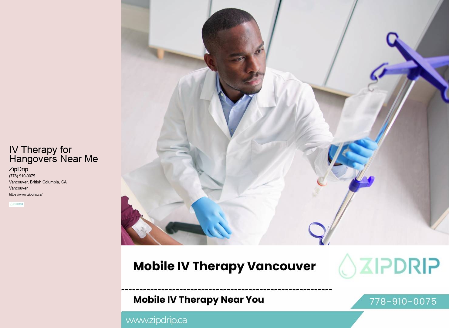 IV Drip Delivery