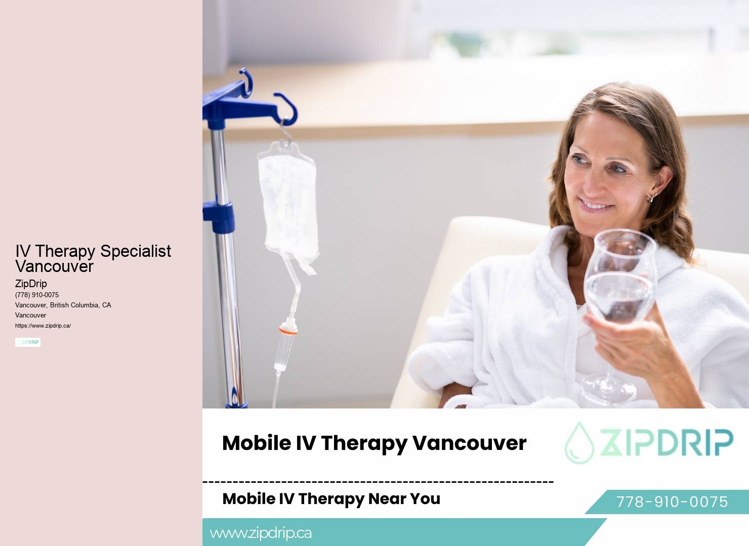 IV Therapy for Hangover Relief