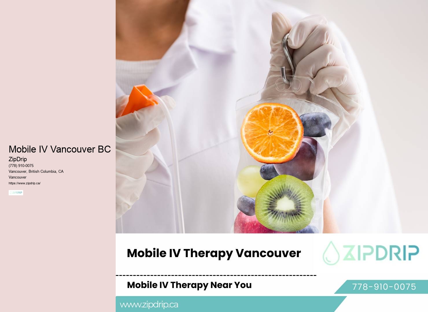 IV Therapy for Liver Detox Vancouver