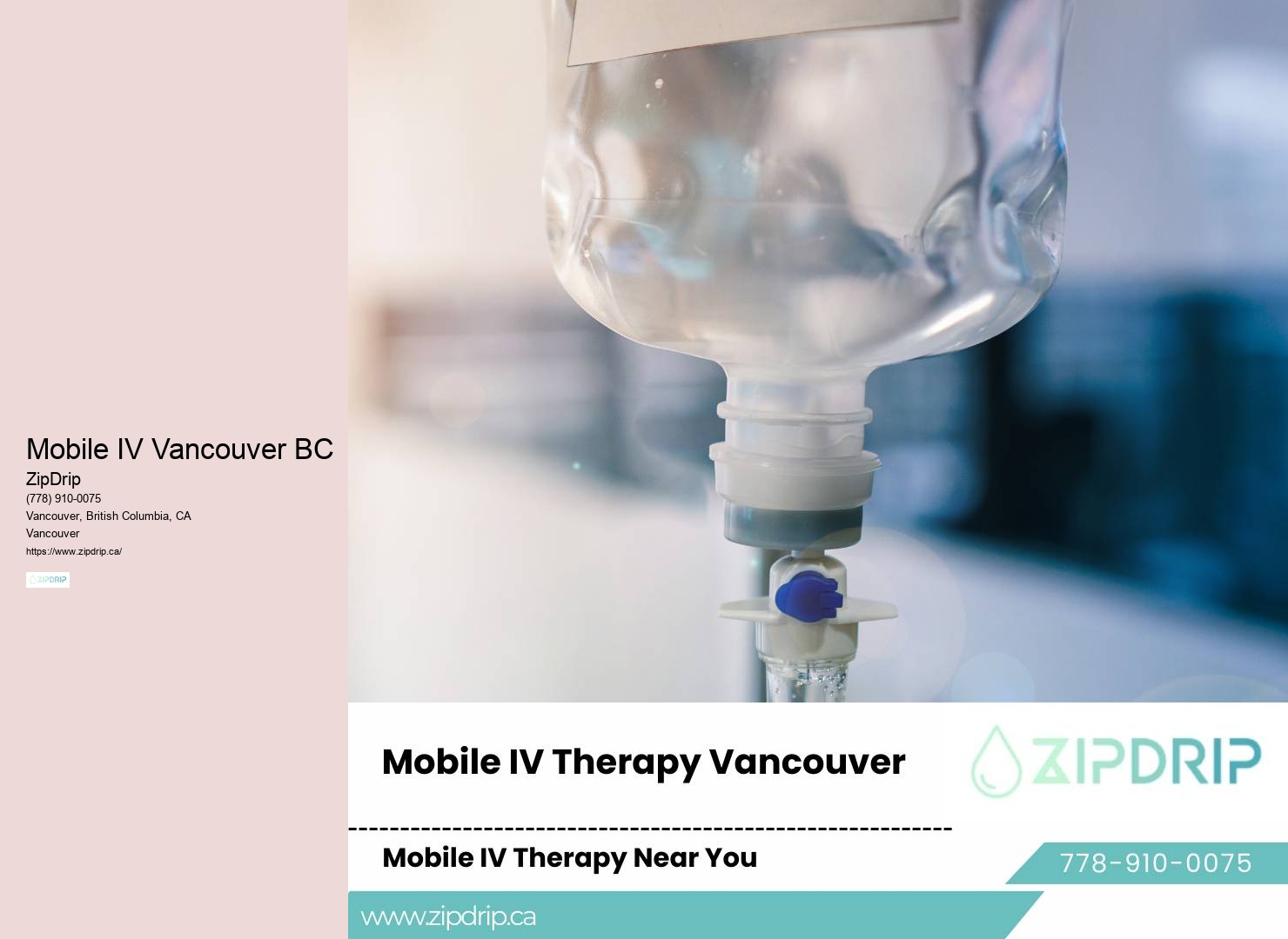 IV Therapy Spa Vancouver