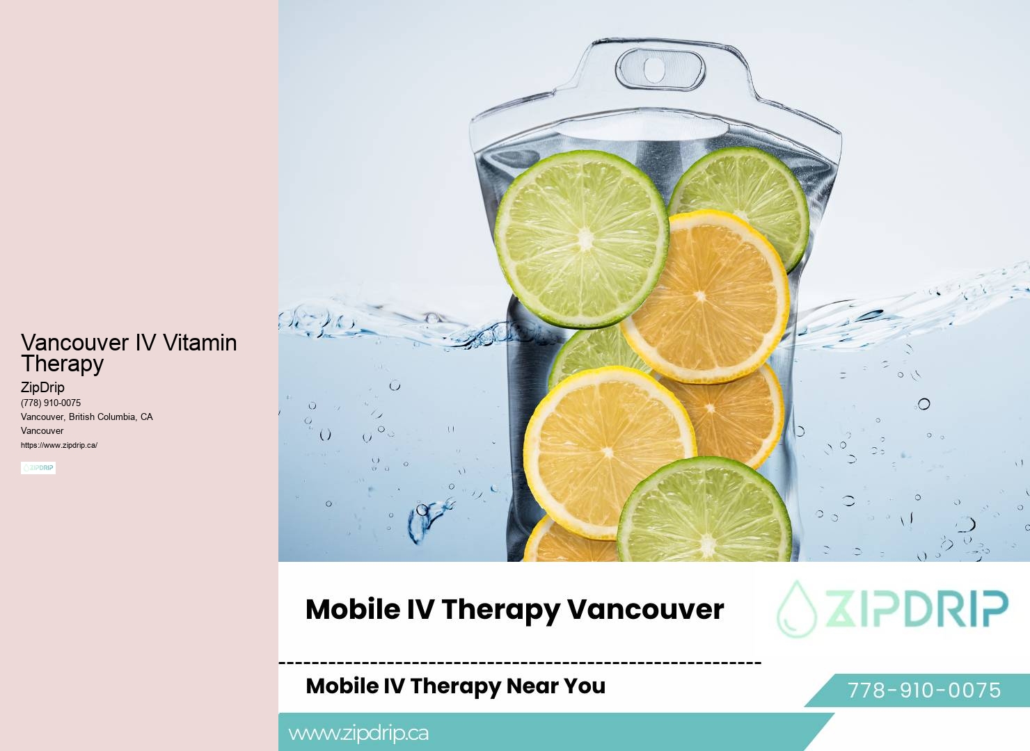 IV Hydration at Your Doorstep