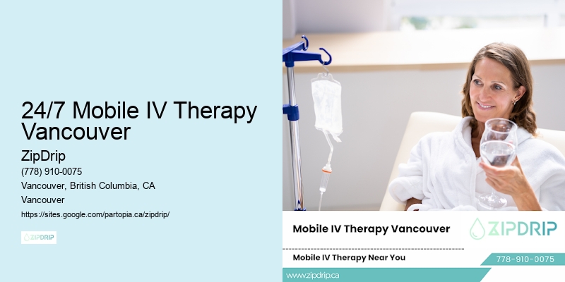 24/7 Mobile IV Therapy Vancouver