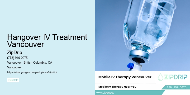 Hangover IV Treatment Vancouver