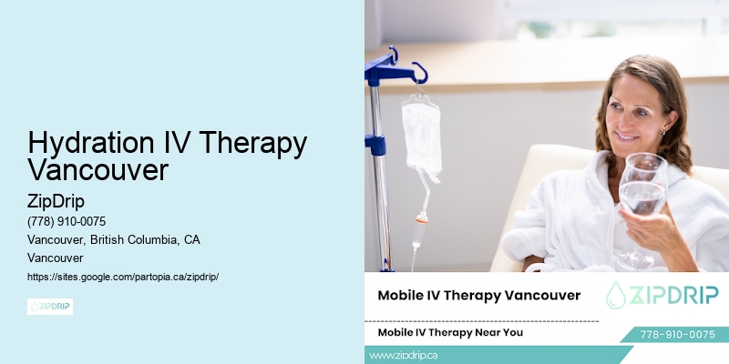 Hydration IV Therapy Vancouver