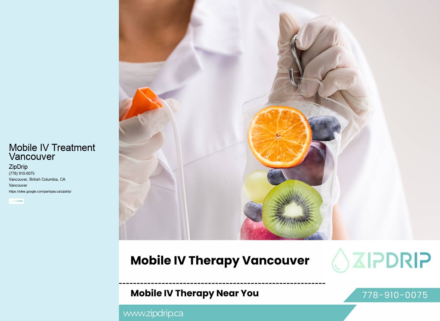 Mobile IV Treatment Vancouver IV Therapy For Active Lifestyles