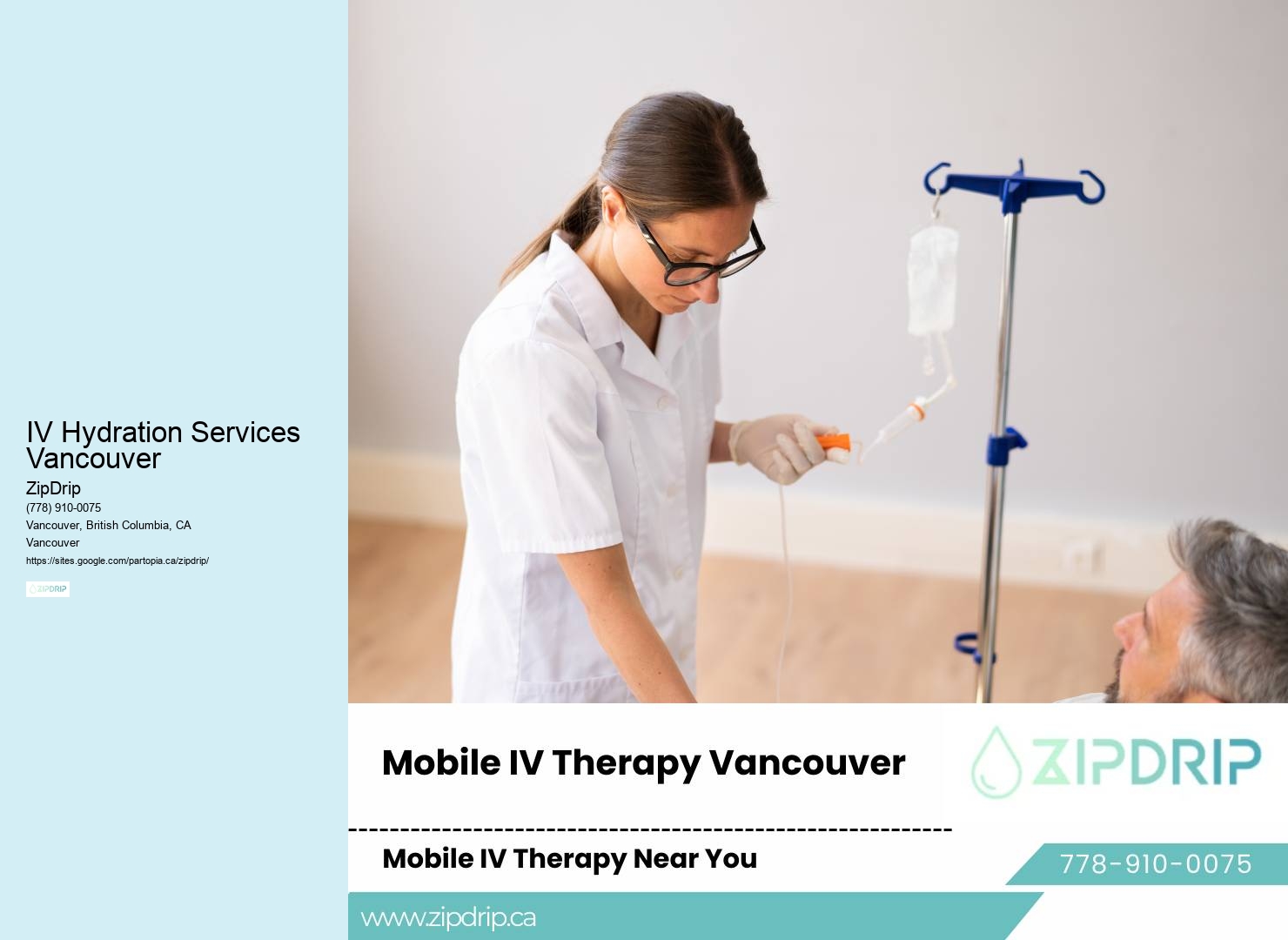 Mobile IV Therapy For Allergy Relief IV Hydration Services Vancouver
