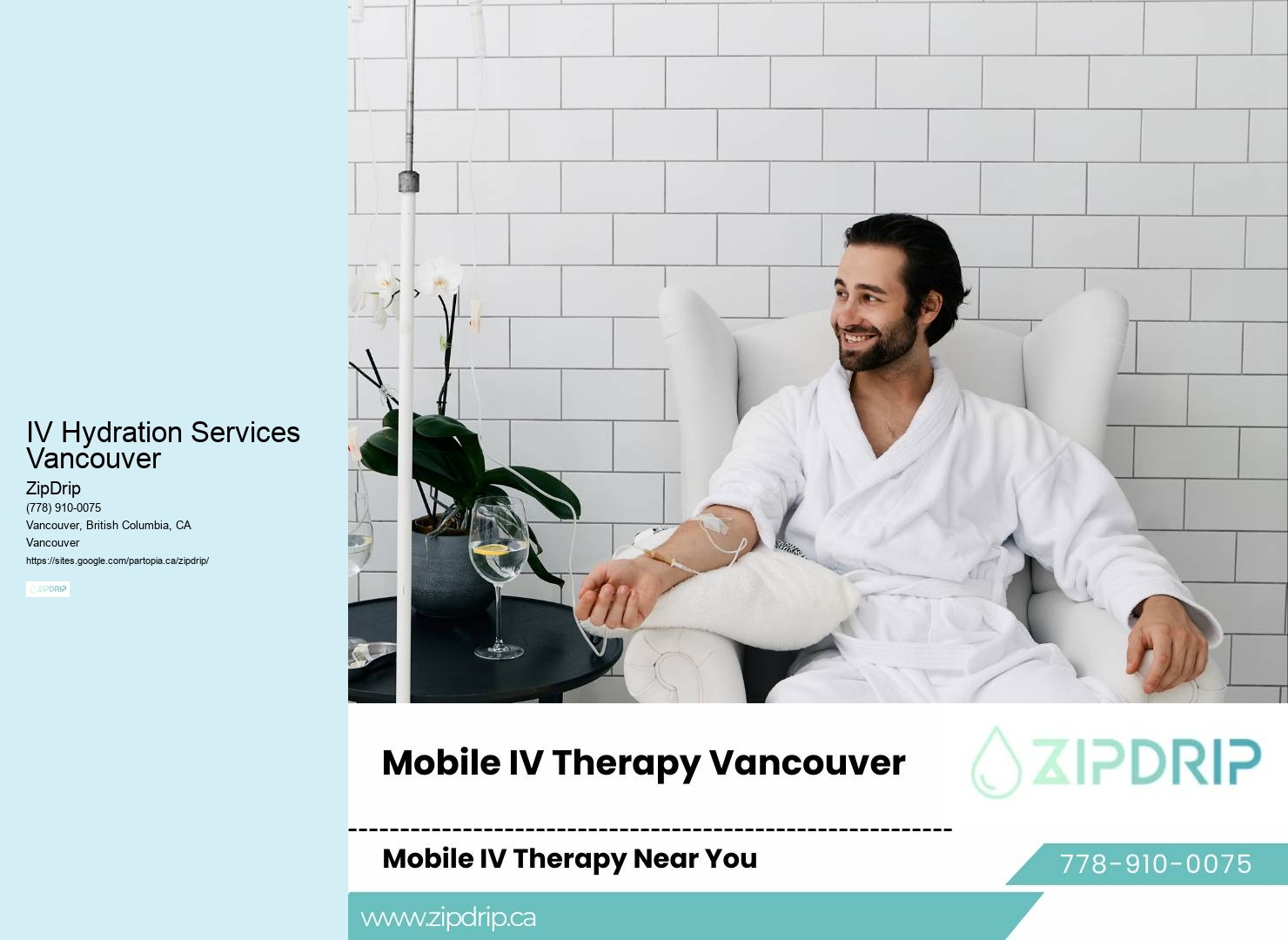 IV Hydration Services Vancouver IV Therapy for Immune Boosting