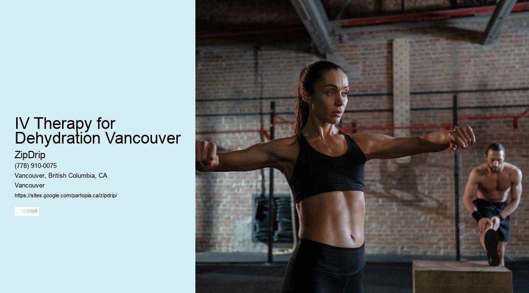 On-the-Go IV Treatment IV Therapy for Dehydration Vancouver