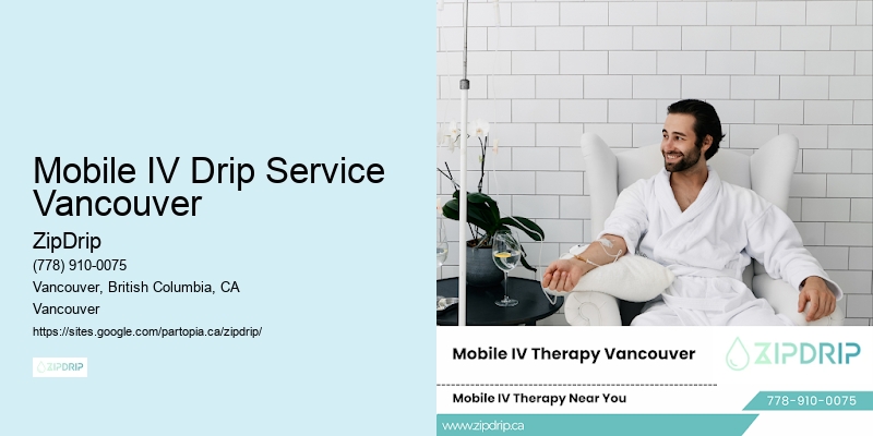 Mobile IV Drip Service Vancouver