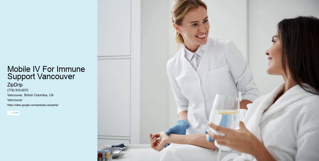 IV Hydration Therapy For Athletes Mobile IV For Immune Support Vancouver