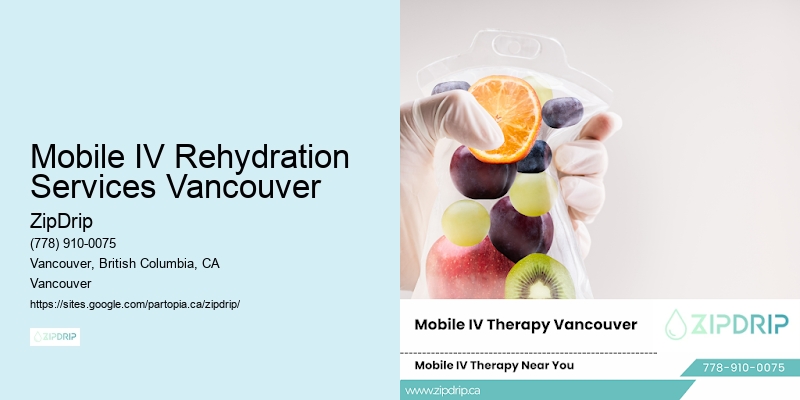 Mobile IV Rehydration Services Vancouver