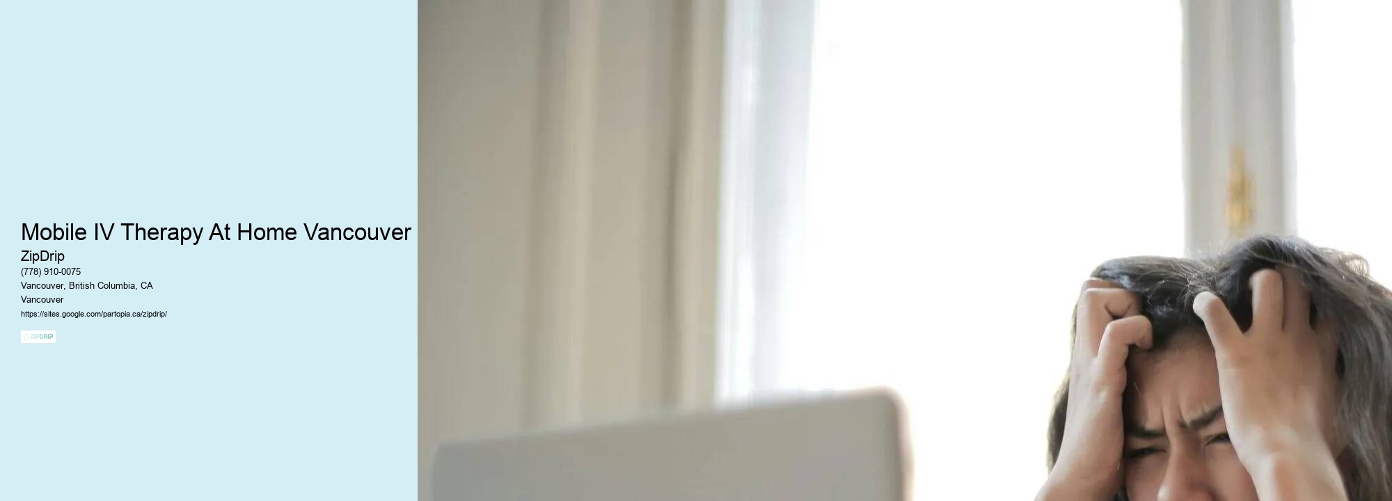 Mobile IV Therapy Reviews Mobile IV Therapy At Home Vancouver