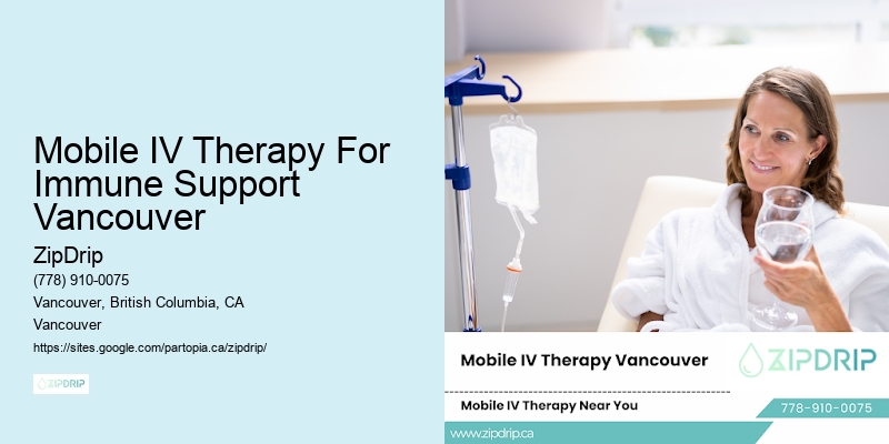 Mobile IV Therapy For Immune Support Vancouver