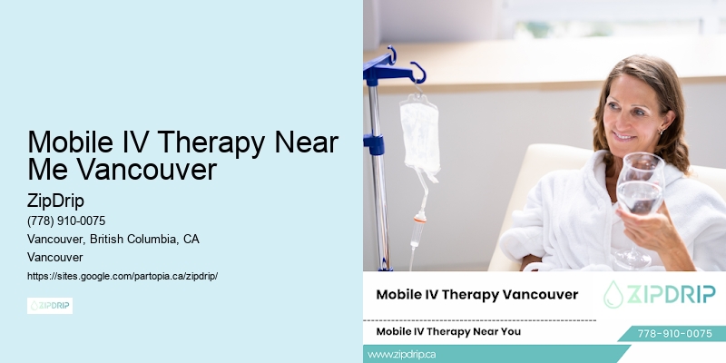 Mobile IV Therapy Near Me Vancouver