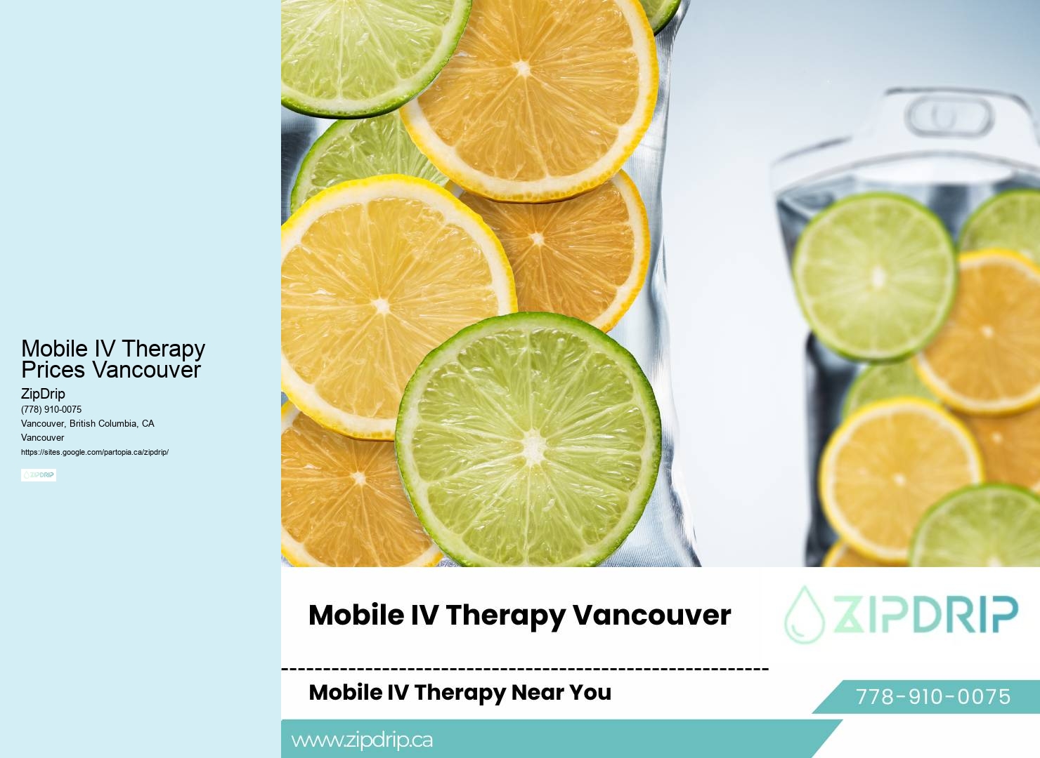 IV Therapy For Recovery After Exercise Mobile IV Therapy Prices Vancouver