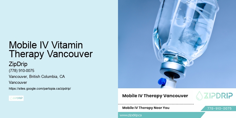 Mobile IV Vitamin Therapy Vancouver